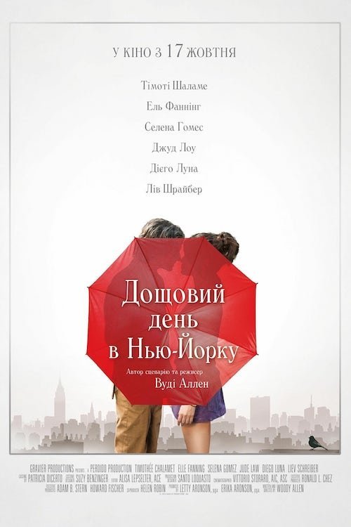 Дощовий день в Нью-Йорку